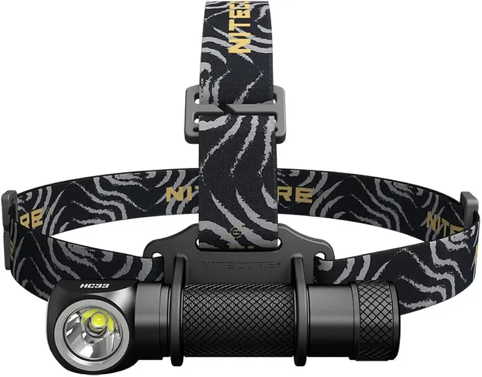 Nitecore Stirnlampe HC33, Schwarz, One Size, NC-HC33