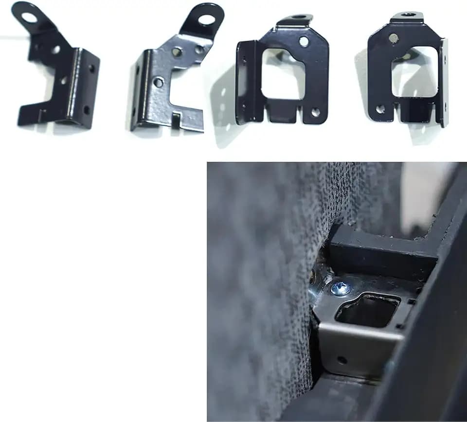 Front Door Handle Reinforcement Accessories Fit for Nissan Patrol Y60 Interior Door Handle Enhance Metal Y60 Modification