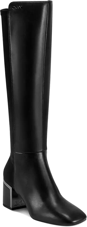 DKNY Women's Kamiah Heeled Knee High Boot