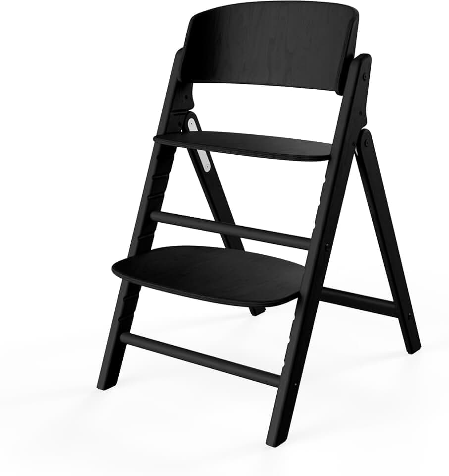 CYBEX Gold CLICK & FOLD Hochstuhl, Mitwachsend, 3-99 Jahre, Stunning Black