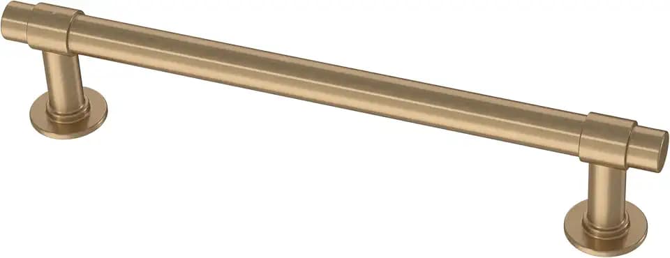 Franklin Brass Bar (20-Pack) Cabinet Handles 5-1/16" Hole Center Pulls | Champagne Bronze Hardware Kitchen Door, Drawers, Dressers, Furniture P29618K-CZ-B2