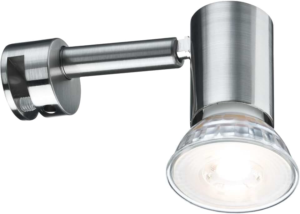 Paulmann Galeria Simplo LED Spiegelleuchte 1x5,3W GU10 Eisen gebürstet 230V Metall