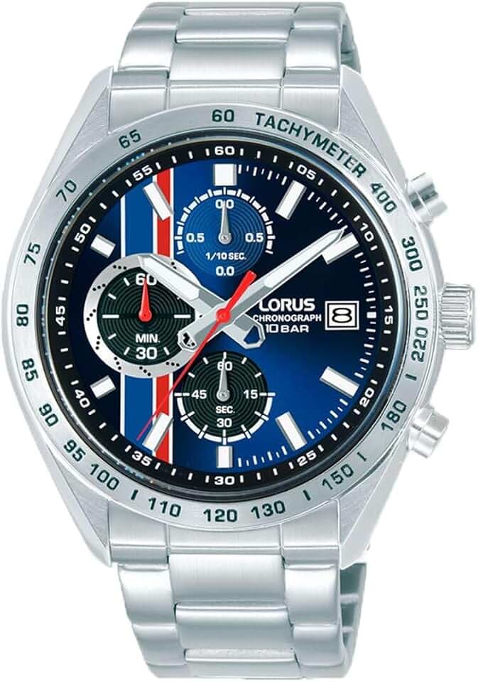 Lorus Herren Uhr Quarz mit Edelstahlgehäuse