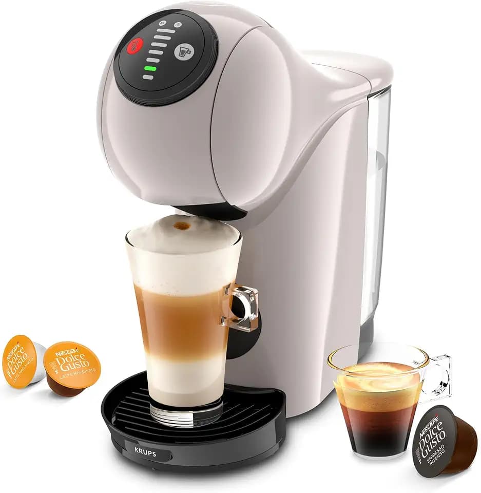 NESCAFÉ DOLCE GUSTO Genio S Automatische Kapselmaschine by KRUPS, Taupe