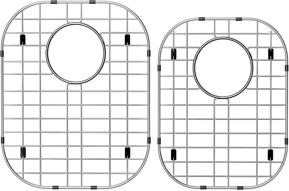Orgneas Sink Protectors for Kitchen Sinks 13"x16" and 11.2"x14.5"
