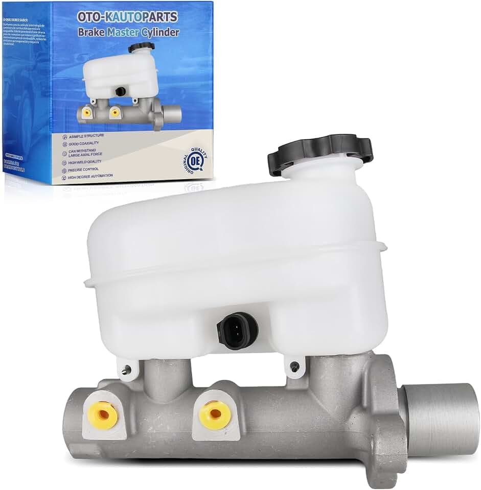 OTO-K Brake Master Cylinder Compatible with Chevy Silverado 1500 2005-2006,Silverado 1500 Classic 2007 | GMC Sierra 1500 2005-2006,Sierra 1500 Classic 2007,Replace # M630325 15183822