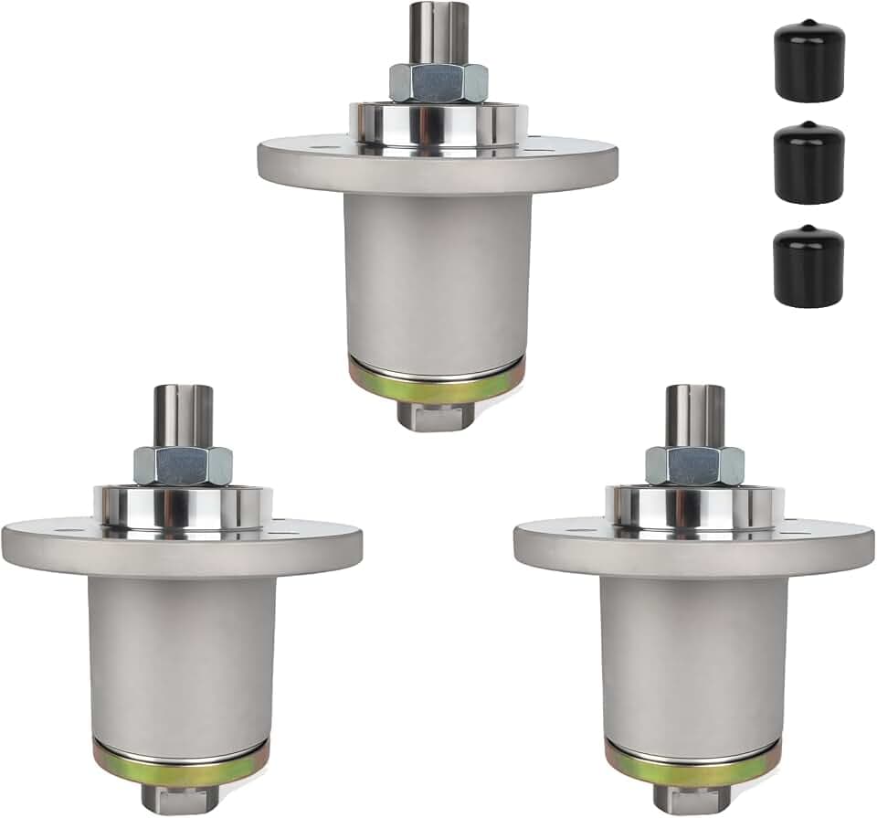 AOIT 437-0005-00 Deck Spindle for 54, 61, 72 Inch Mower Deck, Compatible with S-Partan RT RZ SRT Pro HD XD XDe, 3 Pack
