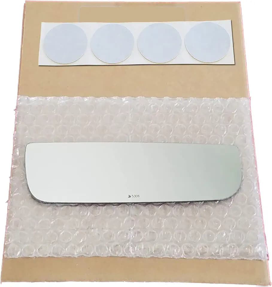Passenger Side Mirror Replacement Glass + Pads for 08-14 1500, 08