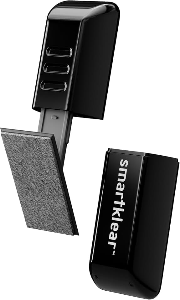 SmartKlear Smartphone Screen Cleaner, Black, 1 Count