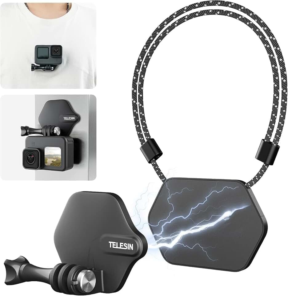 TELESIN Magnetisches Schnellmontage-Kit für Sportkamera