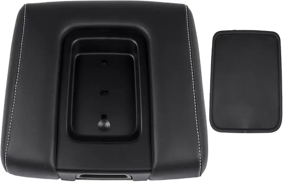 22881398 Front Seat Center Console Armrest Lid Fit 2014-2019 Chevy Silverado Suburban Tahoe, GMC Sierra Yukon XL, 2015-2018 C'-adillac Escalade ESV