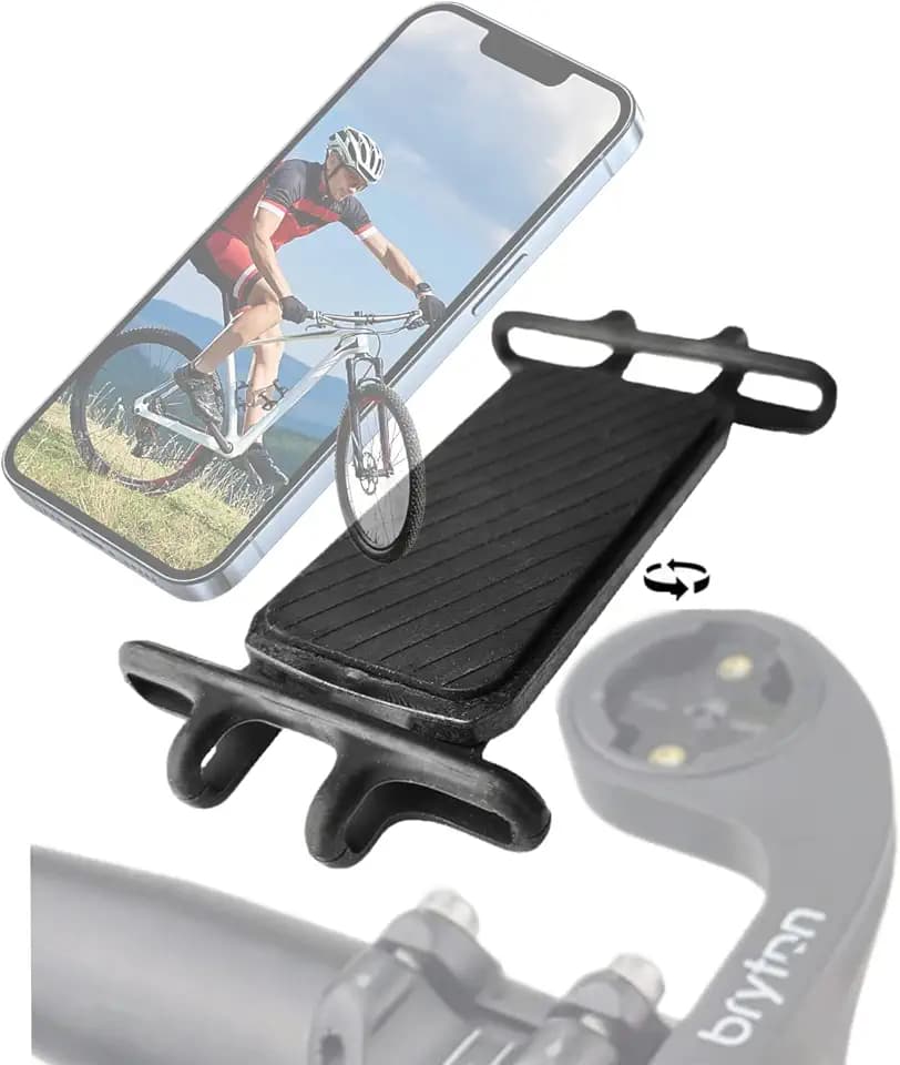 Bike Phone Holder Plate Compatible with Bryto n Bracket Adapter