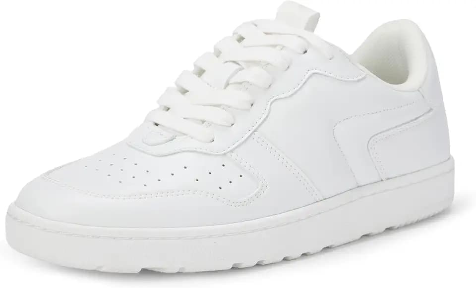 Amazon Essentials Women's Low Top Court Sneakers with Padded Collar