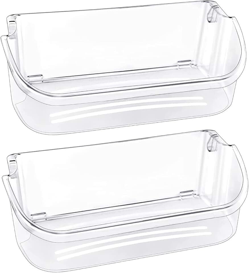 [2 PACK] UPGRADED 240356402 Refrigerator Door Bin Replacement Part, Compatible with Frigidaire Refrigerator Door Shelf FFSS2615TS0 LFSS2612TF0 LFSS2612TE0 AP2549958 FGHS2631PF4A Door Shelf