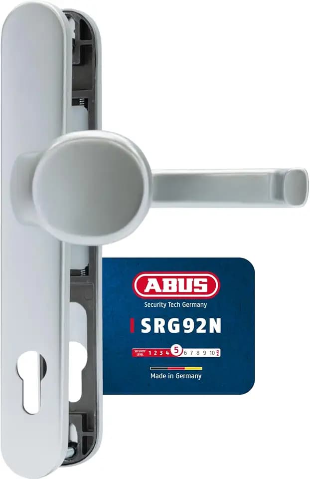 ABUS Türbeschlag SRG92N F1 - Schutzbeschlag für Haustüren, Aluminium