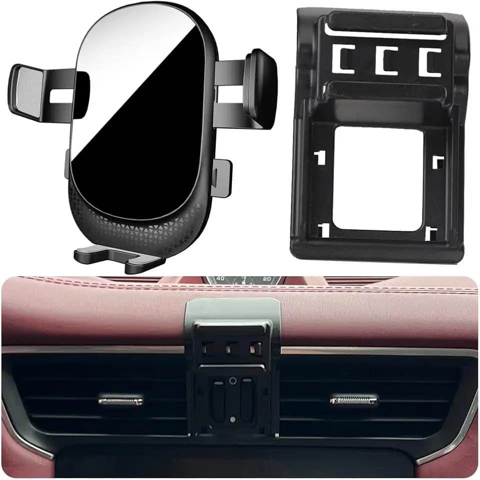 Car Phone Holder for Porsche 911 Auto Accessories [Only for 2013-2019 Porsche 911] [Auto Lock Hands Free Cell Phone Mount Car fits for iPhone & All Smartphones]