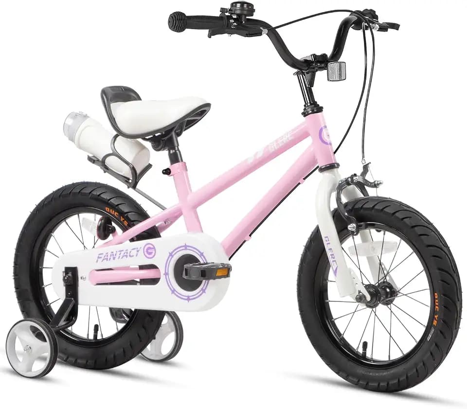 Glerc Fantacy 12 14 16 18 20 Zoll Kinderfahrrad für 2-14 Jahre alt mit Scheinwerfer & Kickstand für Geburtstagsgeschenk, mehrere Farben