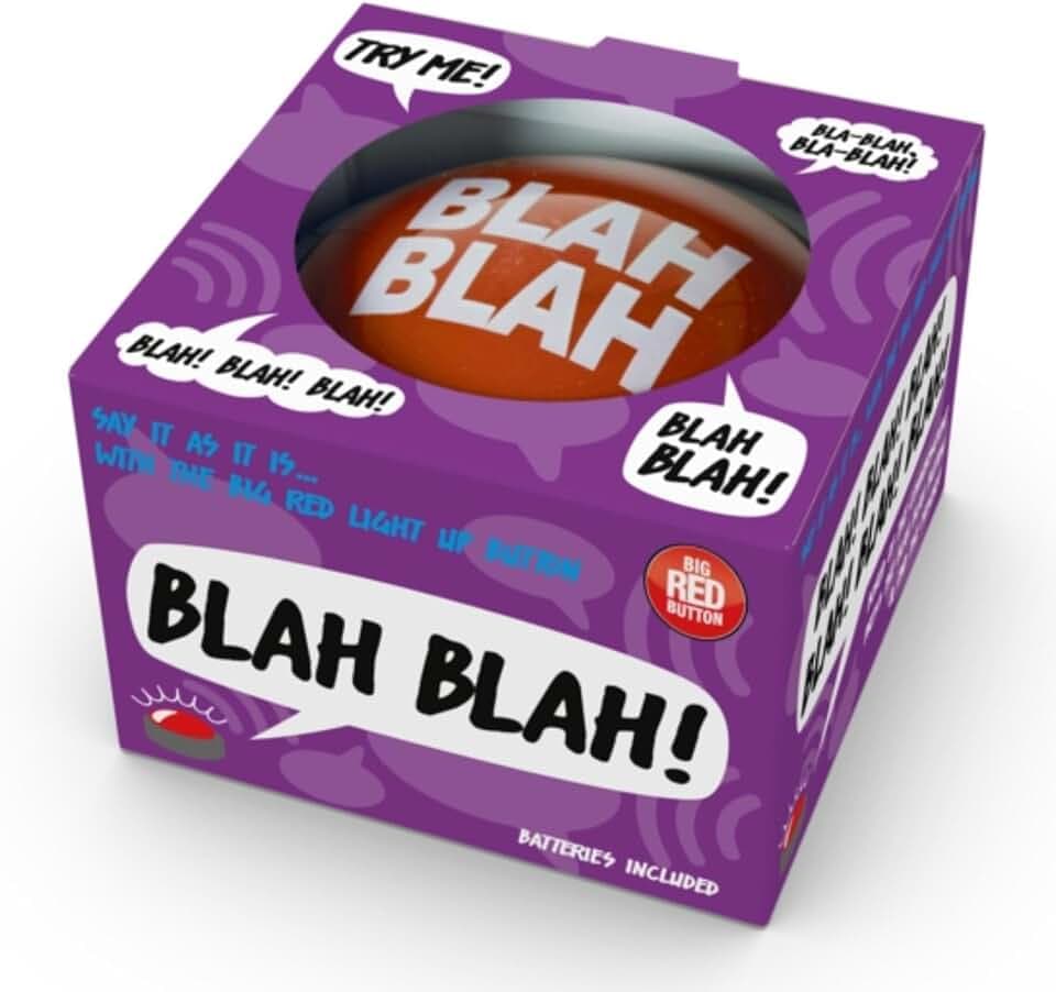 Funtime Gifts SC8010 Blah Button, Rot