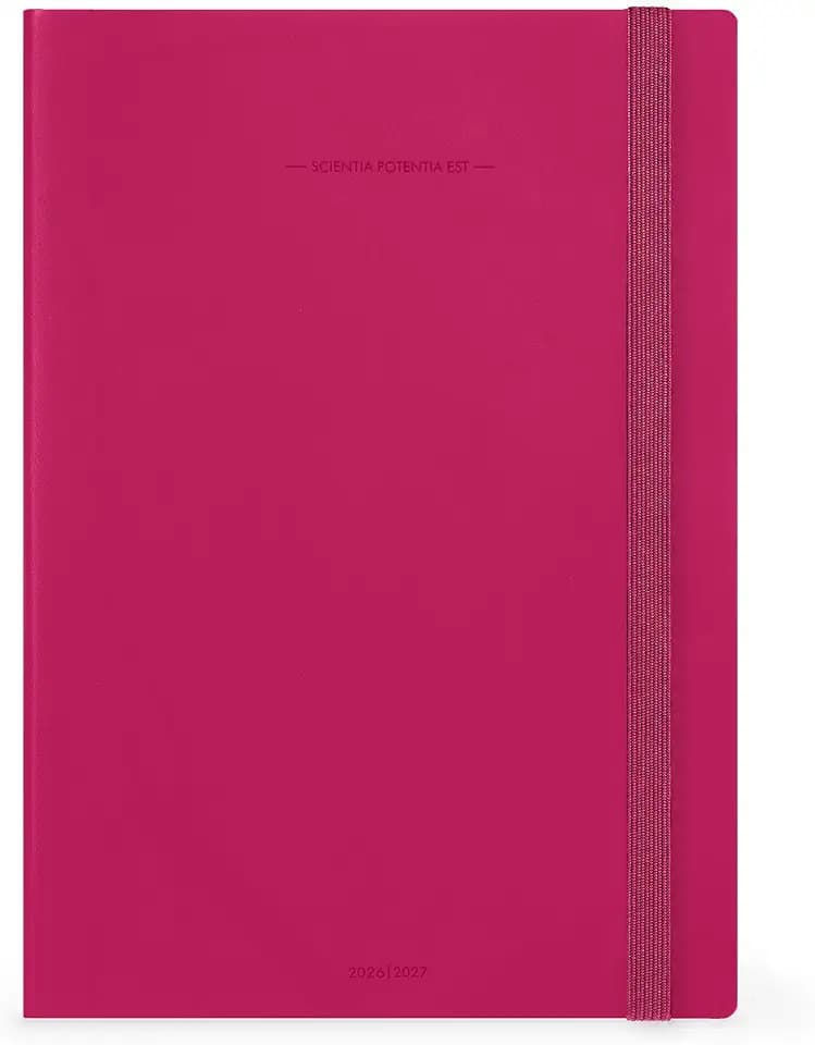 Legami - Agenda des Lehrers Large, Raspberry Jam, Wochenkalender, 13 Monate, von August 2026 bis August 2027, pädagogische Planung, Klassenregister, Stundenplan, Schulkalender, 17 x 24 cm