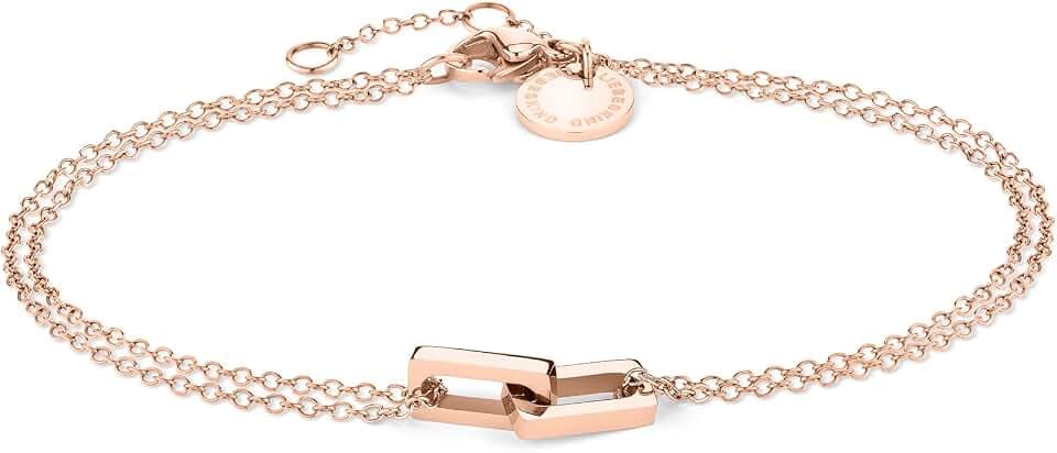 LIEBESKIND BERLIN Damen Schmuck – Eine tolle Kollektion aus Ohrringen, Ketten und Armbändern mit coolen Link-Chain Details aus Edelstahl - Moderne, alltagstaugliche Styles
