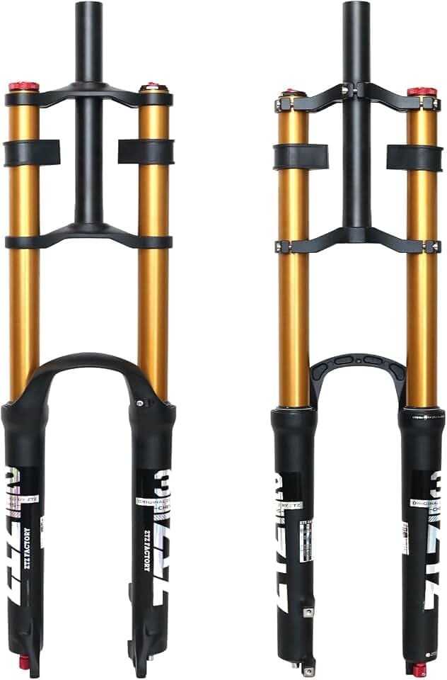 26/27.5/29" Mountain Bike Air Suspension Fork,QR 9x100mm,Max 2.5" Tires