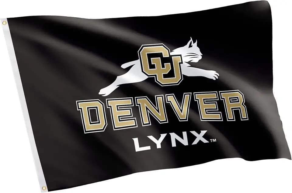 Desert Cactus University of Colorado Denver Lynx Flag 3x5 Outdoor (#2)
