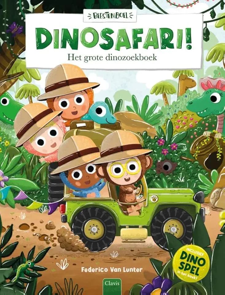 Dinosafari! Het grote dinozoekboek (Beestenboel)