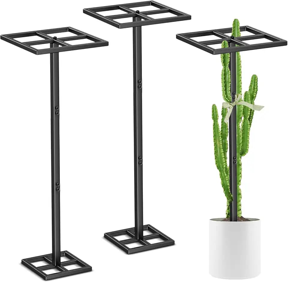 Dragon Fruit Trellis,44" Adjustable Metal Dragon Fruit Plant,2 Pcs