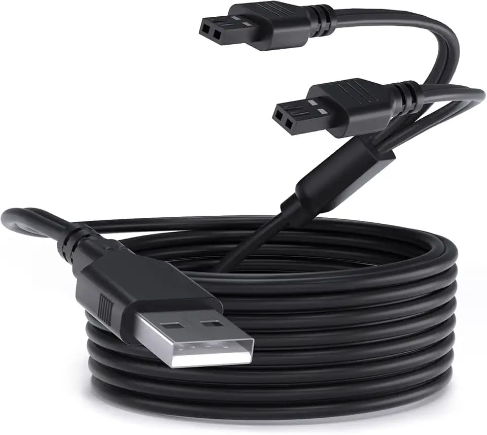 VHBW SDT00-17190 Charging Adaptor YT-300 Compatible with SportDOG YardTrainer 300 Remote Trainer SDT00-17110 5.9Ft