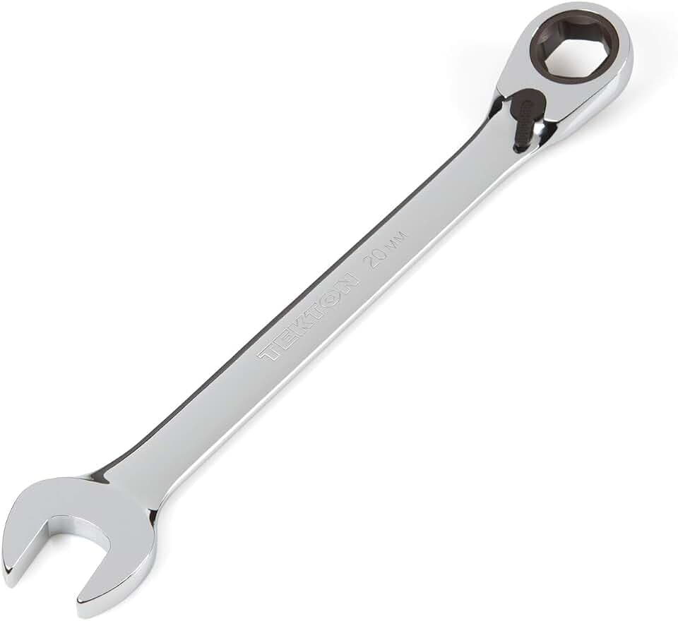 TEKTON 20 mm Reversible Ratcheting Combination Wrench | WRN56120
