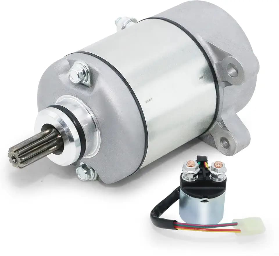 New Starter Motor with Relay for Honda Rancher 350 FourTrax 2000-2006 ATV