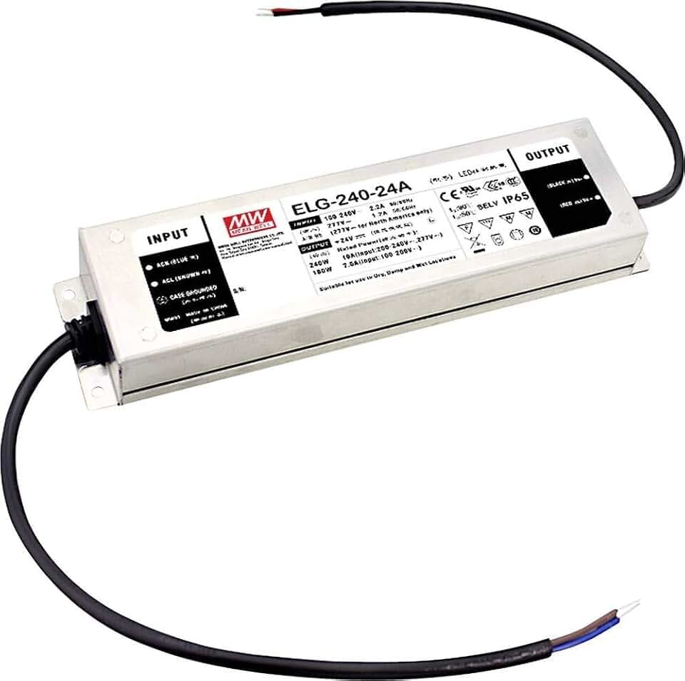 Mean Well ELG-240-48DA-3Y LED-Trafo, LED-Treiber Konstantspannung, Konstantstrom 240W 5A 24-48 V/D