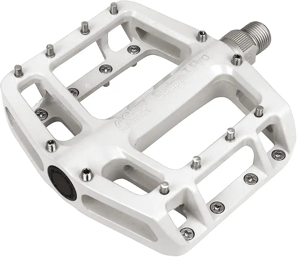 NC-17 Sudpin I Pro Aluminium Plattform Pedale / Fahrrad Pedale MTB / Mountainbike Pedal / BMX Pedal / Kugellager + Cr-Mo Achse / inklusiv Ersatzpins, verschiedene Farben