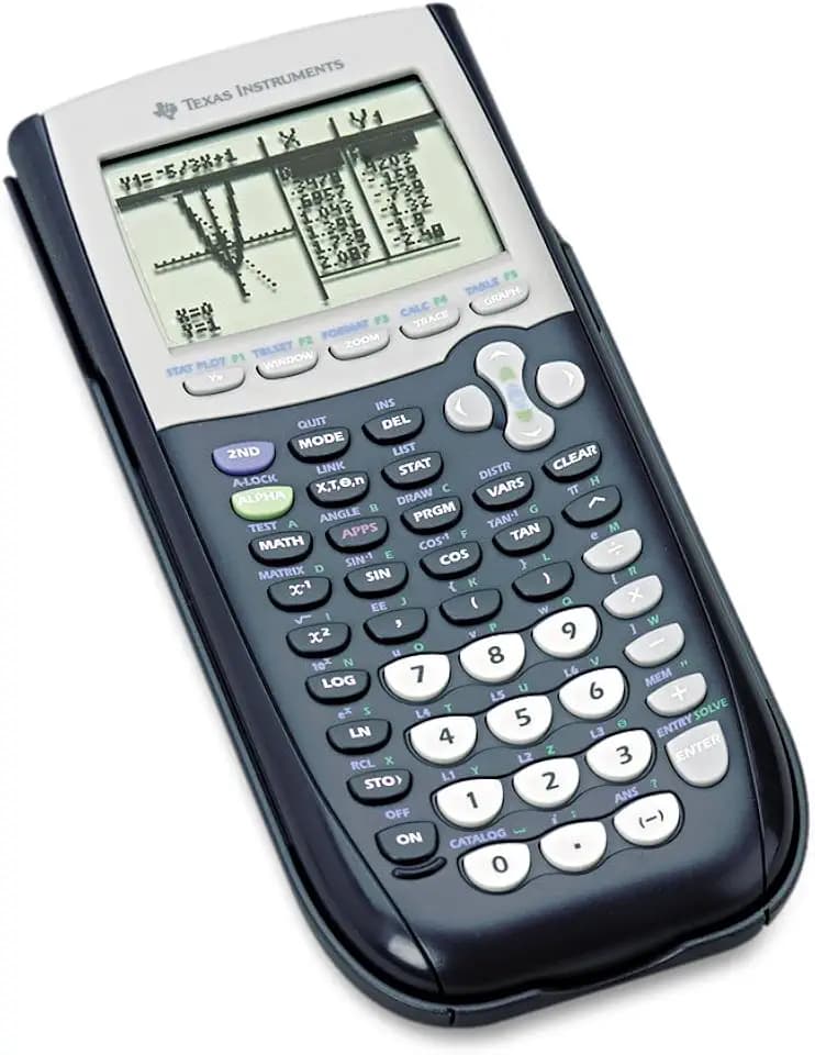 Texas Instruments TI-84 Plus Graphics Calculator, Black 320 x 240 pixels (2.8" diagonal)