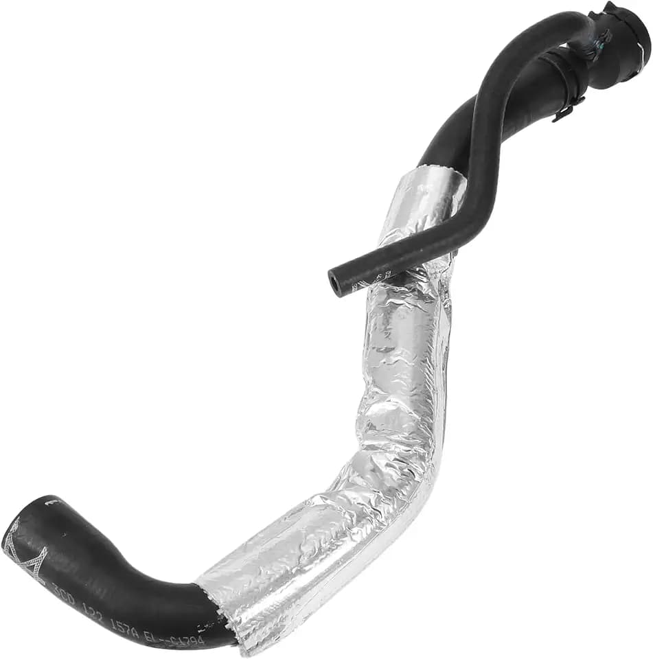Radiator Hose Heater Hose No.L3CD122157A/3C0122157FH/3C0122157EK for Volkswagen Passat 2007-2010 Black Rubber 1 Pc Coolant Pipe Good Sealing