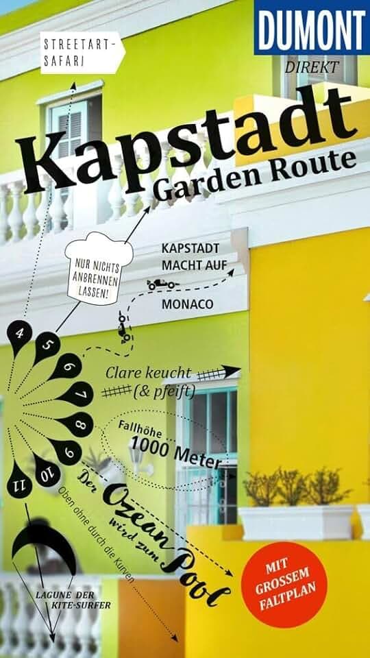 DUMONT direkt Reiseführer Kapstadt, Garden Route: Mit großem Faltplan