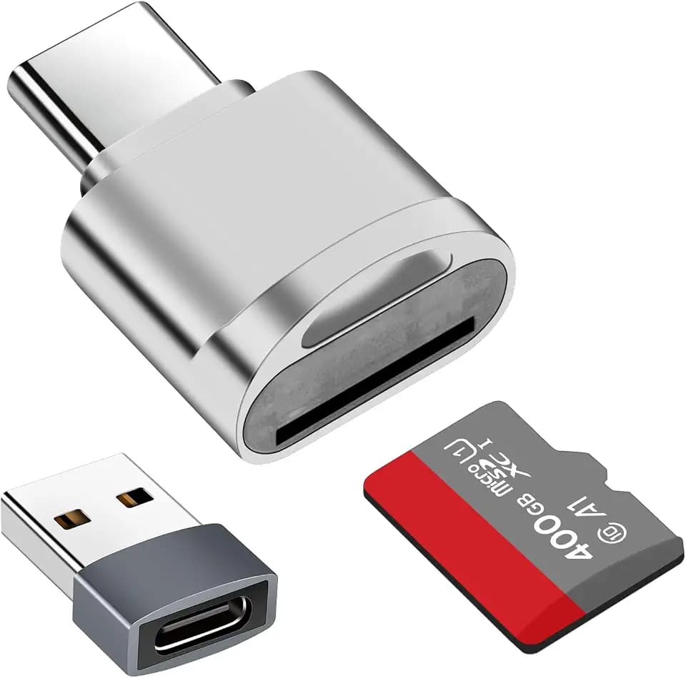 TF Kartenleser, Micro SD Kartenleser, Typ C TF Speicherkartenleser Adapter