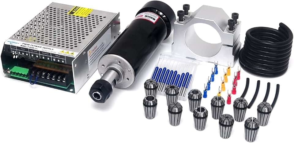Daedalus CNC Gebürsteter Spindelmotor Set, 500 W, ER16