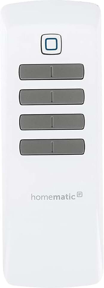 Homematic IP Fernbedienung – 8 Tasten | Smart Home Zubehör, universell einsetzbar, schaltet Aktoren, Thermostate und Funktionen, kabellos, 142307A0