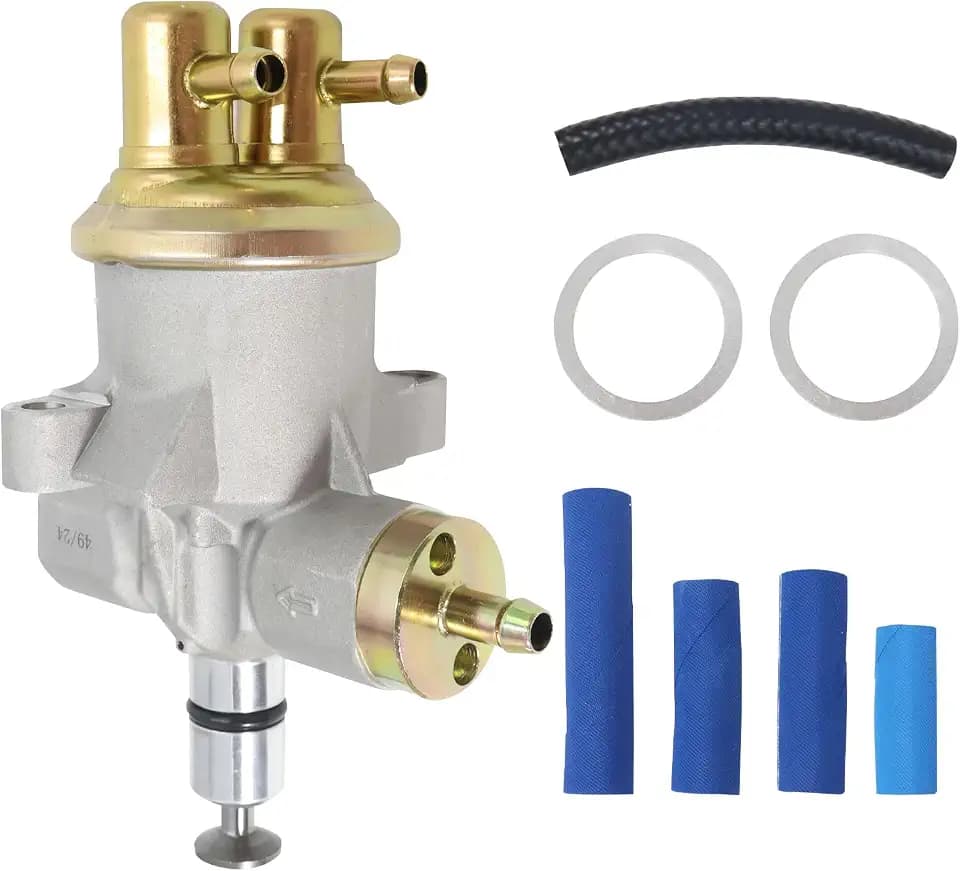 1ST Lift Fuel Transfer Pump with Install Kit, Lift Valley Fuel Pump for Ford E-350 F-250 F-350 F59 Super Duty V8 7.3L 1994-1997 Diesel Powerstroke, Diesel Fuel Lift Pump Replace OE F6TZ9350A
