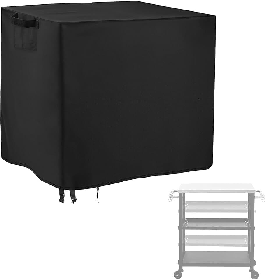 Dining Cart Cover for Feasto 34 In Three-Shelf Movable Table