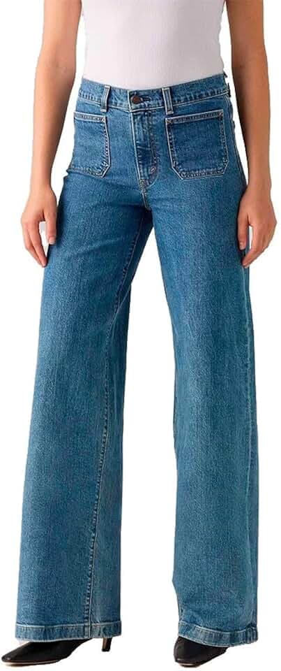 Levi's Damen Jeans 728 Tailored Hr Wide Leg