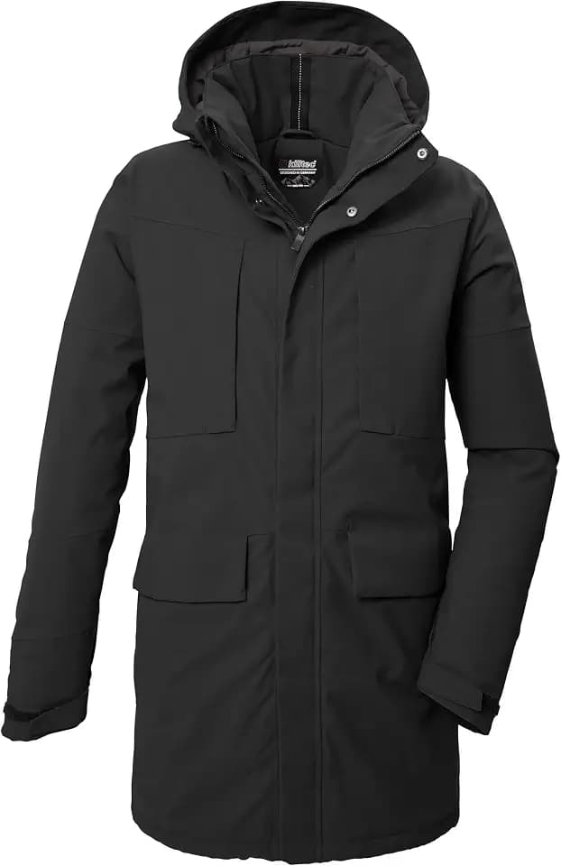 killtec Herren Winterjacke / Parka mit Kapuze KOW 80 MN PRK