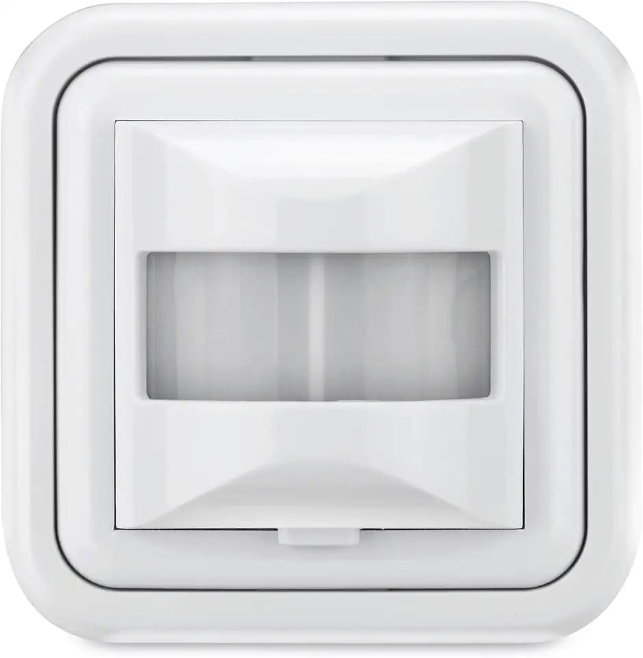 conecto Infrarot Wand-Bewegungsmelder, Unterputz Wandmontage, 160° Erfassungswinkel, IP20, weiß