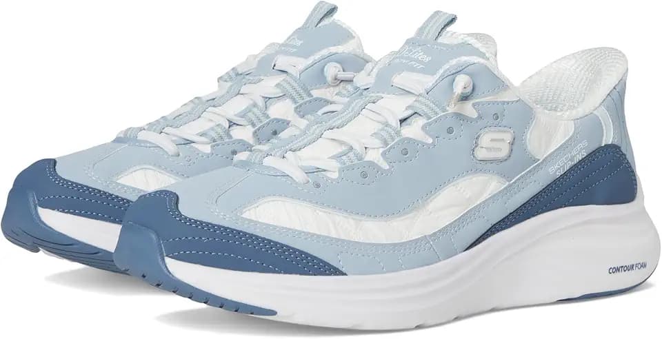 Skechers Women's Contour Foam Sweet Nostalgia Cozy Fit Hands Free Slip Ins