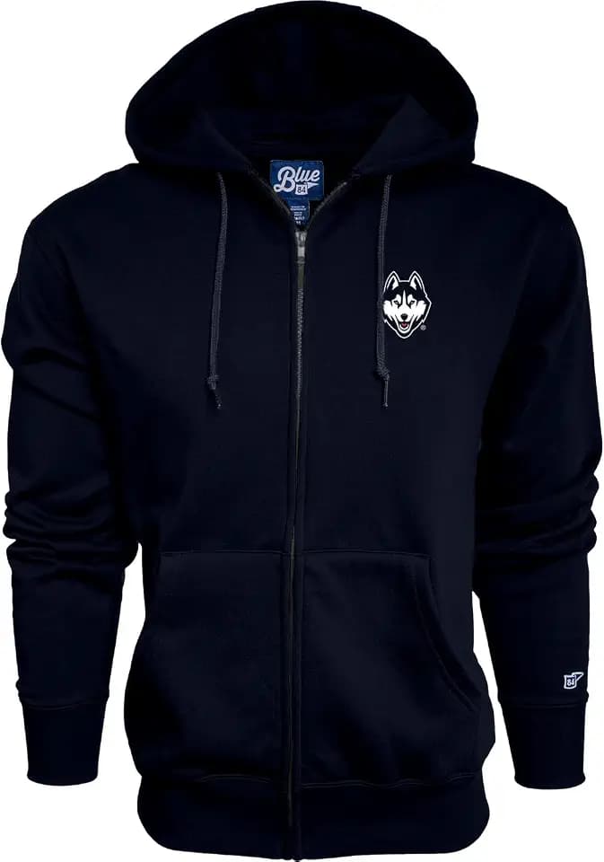 Blue 84 NCAA mens Full Zip Hoodie Icon
