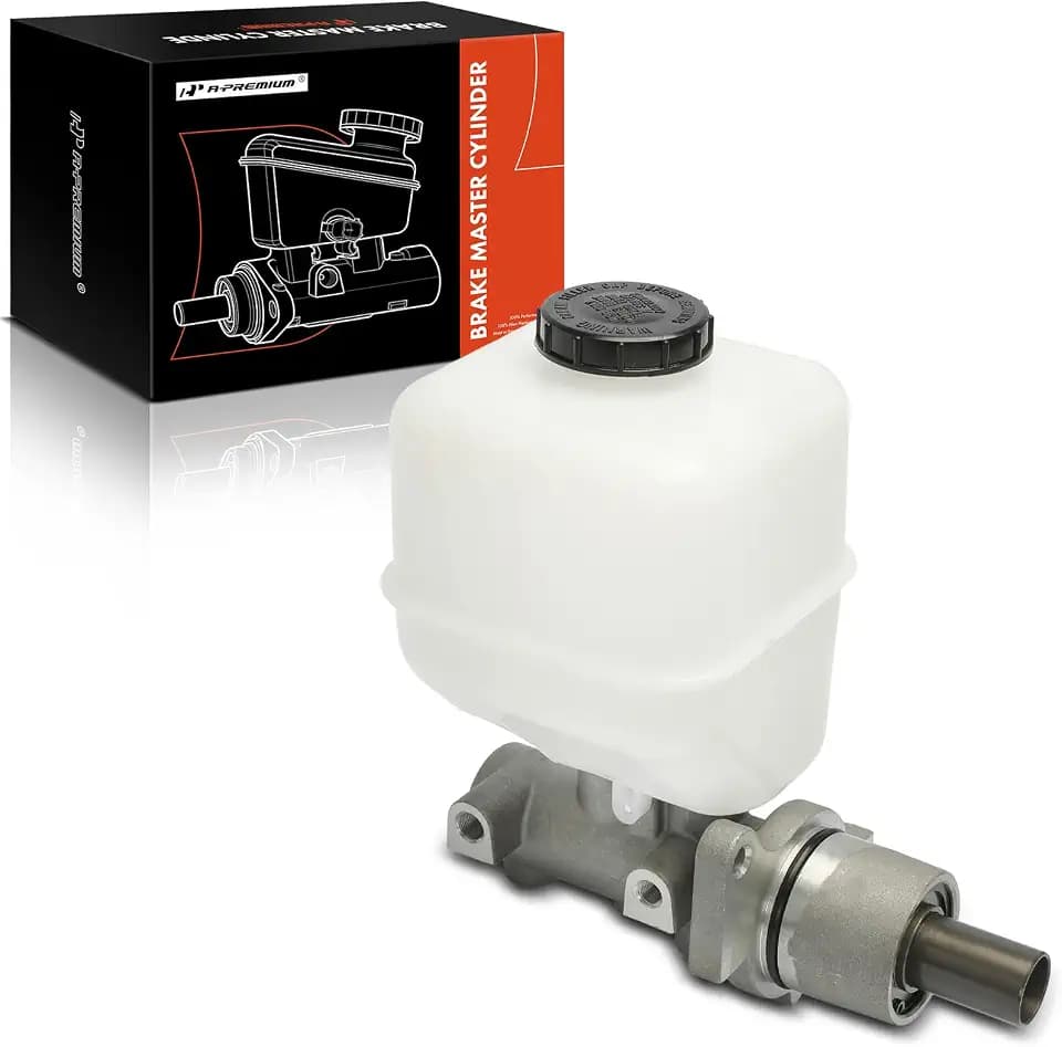A-Premium Brake Master Cylinder with Reservoir and Sensor