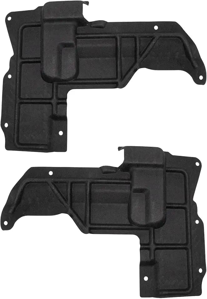 TRQ Front Fender Splash Shield Driver & Passenger Side GM1250163 GM1251163