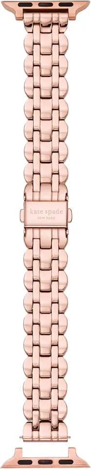 kate spade new york Designer Interchangeable Stainless Steel Band Compatible with Your 38/40/41mm Apple Watch Series 9/8/7/6/5/4/3/2/1/SE