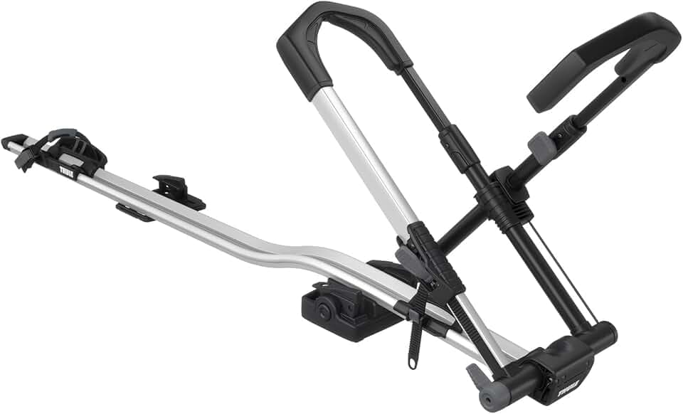 Thule Upride Dachfahrradträger, Fahrradträger für Dach Black/aluminum, One-Size